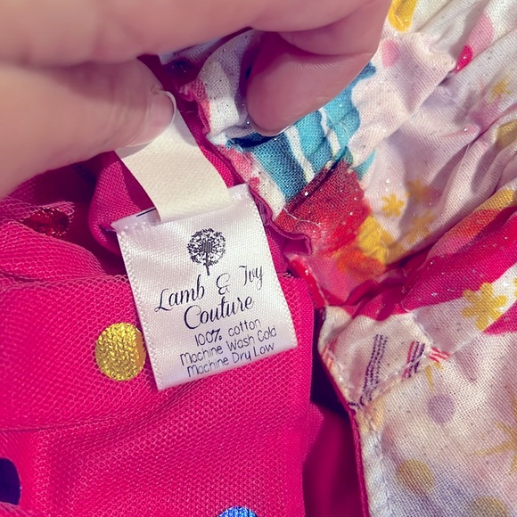 PASS THE GLITTER
Custom made troll-princess Poppy tutu dress - Picture 3 of 3